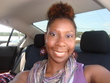 afro puff - Redhead