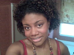 My favorite transitioning hair style.  - Brunette, 3c, 4a, 4b, Wavy hair, Medium hair styles, Twist hairstyles, Summer hair, Spring hair, Fall hair, Winter hair, Readers, Female, Curly hair, Black hair hairstyle picture