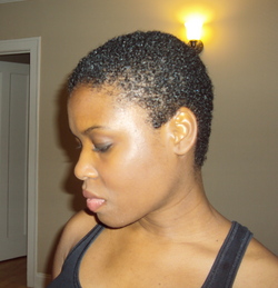 My Big Chop 08/07/2011 - 4b, Very short hair styles, Female hairstyle picture