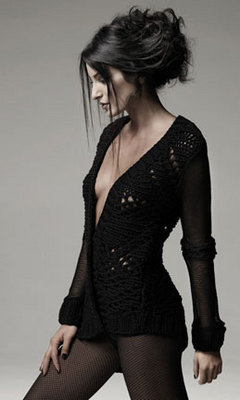 Sebastian Fall 2009 - Brunette, Wavy hair, Updos, Long hair styles, Styles, Female hairstyle picture