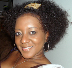 Rocking Garnier Fructis Smoothing Cream - Brunette, 3c, Medium hair styles, Styles, Female, Curly hair, Adult hair, Curly kinky hair, Natural Hair Celebration hairstyle picture