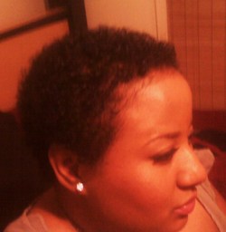 One Month after my BIG chop! - Brunette, 4a, Very short hair styles, Afro, Readers, Female hairstyle picture