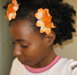 flower head - Readers, 2010 Holiday Photos hairstyle picture