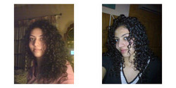 storm, Before and After - Brunette, 3b, Long hair styles, Female, Curly hair, Makeovers, Deva Curly Girl Challenge hairstyle picture