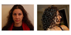 Peeech, Before and After - Makeovers, Deva Curly Girl Challenge hairstyle picture