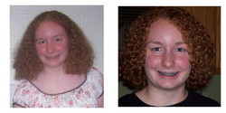 curlyredhead93, Before and After - Makeovers, Deva Curly Girl Challenge hairstyle picture