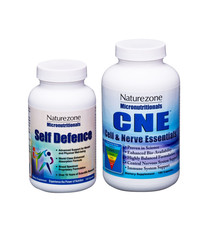 Naturezone Micronutritionals Self Defence and CNE Multi Vitamin Mineral Supplements