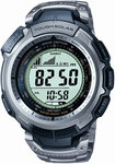 Casio PAW1300T-7V Titanium Multi-Band Triple Sensor Atomic Solar Pathfinder