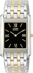 Citizen AR1004-51E Two Tone Stiletto Black Dial