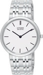 Citizen AR1050-53A Stainless Steel Eco-Drive Stiletto White Dial