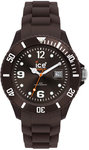 Ice CT-KC-B-S-10 Dark Brown Resin Quartz Silicone Strap