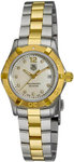Tag Heuer WAF1425BB0825 Two Tone Stainless Steel Aquaracer Mother Of Pearl Dial Diamonds