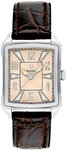 Bulova 96L137 Stainless Steel Adventurer Cream Dial Leather Strap