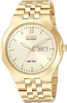 Citizen BM8402-54P Gold Tone Corso Eco-Drive Stainless Steel Champagne Dial