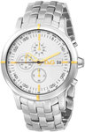 D&G DW0481 Stainless Steel Quartz Two Tone Silver Tone Dial Link Bracelet