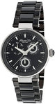 Kenneth Cole KC4729 Black Stainless Steel Dress Date Link Bracelet