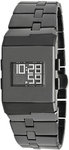 Kenneth Cole KC4737 Black Ceramic Link Bracelet Quartz Digital Dial