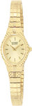 Citizen EK3682-97P Expansion Bracelet Gold Tone Watch