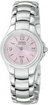 Citizen EW1170-51X Eco-Drive Stainless Steel Silhouette Pink Dial