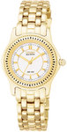 Citizen EW5302-51A Eco-Drive Gold Tone Riega White Dial