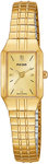 Pulsar PC3200 Two Tone Stainless Steel Sport Watch Gold Dial