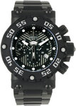 Invicta 0405 Nitro Swiss Quartz Chronograph Black Link Bracelet