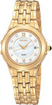 Seiko SXDA28 Gold Tone Le Grand Sport Mother of Pearl with Diamonds