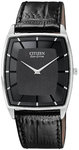 Citizen AR3020-02E Stiletto Black Strap Black Dial