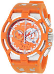 Invicta 0635 Stainless Steel Reserve Chronograph Swiss Quartz Orange Strap