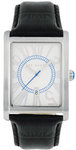 Ted Baker TE1033 Sui-Ted Quartz Silver Tone Box Dial Black Strap