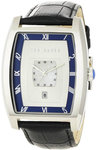 Ted Baker TE1066 Quality Time Quartz Silver Tone Dial Strap Blue