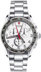 Swiss Army 241213 Chrono Classic XLS White Dial Stainless Steel