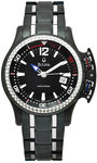 Bulova 65B006 Stainless Steel Accutron Sports Quartz Black Dial 