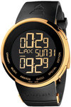 Gucci YA114215 Gold Tone Limited Edition 114 I-Gucci Black Dial 
