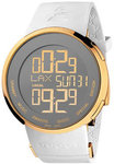 Gucci YA114216 Gold Tone Limited Edition 114 I-Gucci White Strap