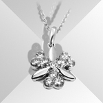 0.60 ct Gorgeous Diamond Pendant 14k White Gold G VS2