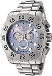 Invicta F0065 Stainless Steel Leviathan Chronograph Diver Mother Of Pearl Dial