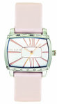 Ted Baker TE2007 Sophistica-Ted Quartz Crystal Silver Tone Dial Pink Strap