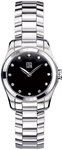 ESQ 07101176 Stainless Steel Aston Black Dial with Diamonds