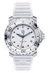 ESQ 07101193 Submersible Silver Dial Rubber Clear Strap