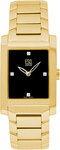 ESQ 07300879 Gold Tone Venture Black Dial Diamonds