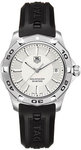 Tag Heuer WAP1111FT6029 Quartz Aquaracer Silver Tone Dial Rubber Strap