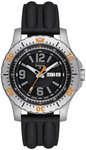 Traser H3 P660285F0S01 Stainless Steel Extreme Sport Black Dial Silicone Strap