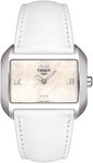 Tissot T0233091611300 Stainless Steel T-Wave Mother Of Pearl Dial White Strap