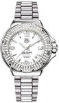 Tag Heuer WAC1215BA0852 Stainless Steel Formula 1 White Dial Diamonds
