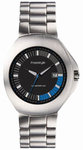 Freestyle FS35130 Stainless Steel Charger Quartz Black Dial Midsize