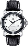 ESQ 07301136 Stainless Steel Submersible 100m Silver Tone Wave Dial