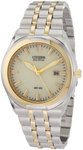 Citizen BM6844-57P Two Tone Corso Eco-Drive Stainless Steel Champagne Dial