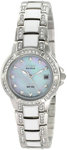 Citizen EW0950-58D Normandie White Eco-Drive Mother of Pearl Dial Swarovski Crystals