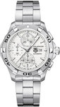 Tag Heuer CAP2111BA0833 Aquaracer Automatic Silver Dial Chronograph Link Bracelet